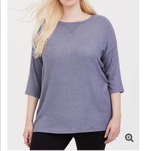 ✨NWT✨ Torrid Dusty Blue Dolman Top